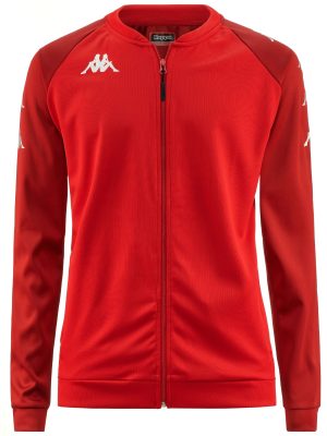 KAPPA4SOCCER VERONE - Fleece - Jacket - Man - RED-RED DAHILA DK