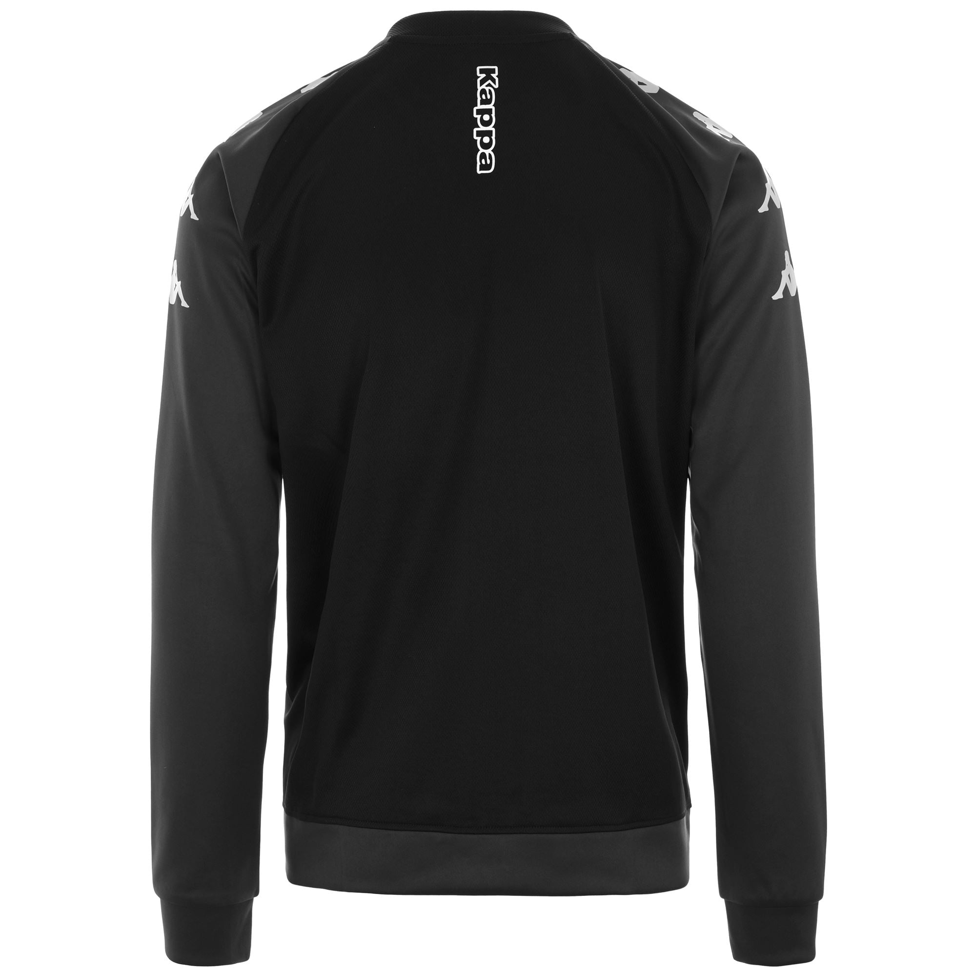 KAPPA4SOCCER VERONE - Fleece - Jacket - Man - BLACK-GREY SHADOW DK - Image 3