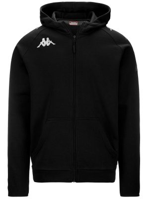 KAPPA4SOCCER DIVIETO - Fleece - Jacket - Man - BLACK