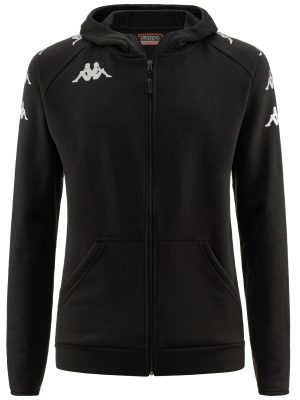 KAPPA4SOCCER DIVIETO - Fleece - Jacket - Man - BLACK GREYISH