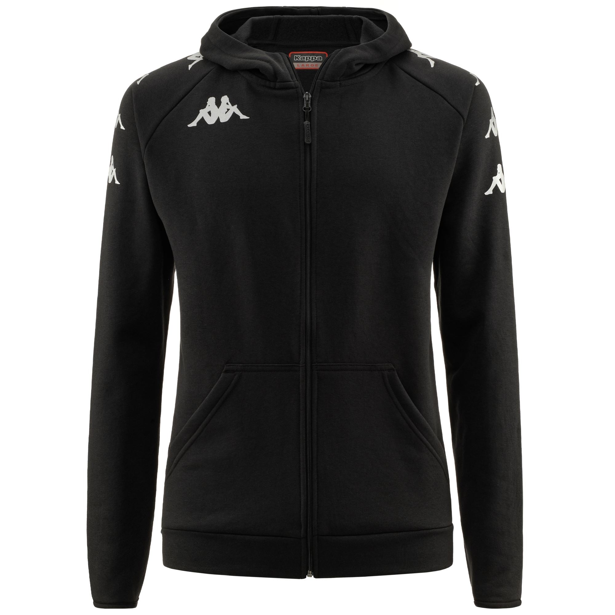 KAPPA4SOCCER DIVIETO - Fleece - Jacket - Man - BLACK GREYISH