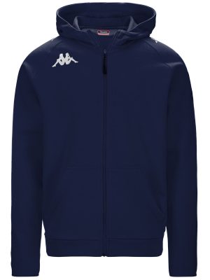 KAPPA4SOCCER DIVIETO - Fleece - Jacket - Man - BLUE MARINE