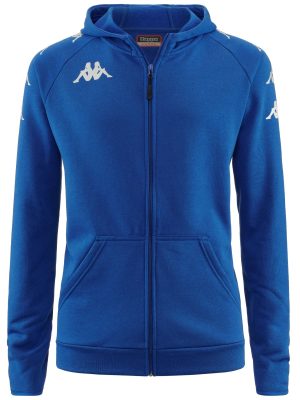 KAPPA4SOCCER DIVIETO - Fleece - Jacket - Man - BLUE SAPPHIRE