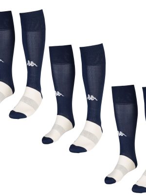 KAPPA4FOOTBALL WULGAR 3PACK - Socks - Knee High Sock - Man - BLUE MARINE