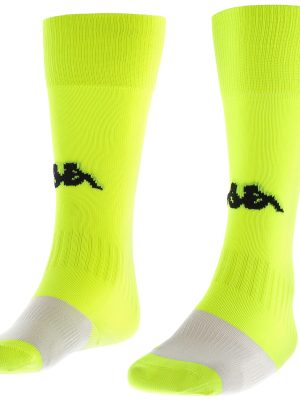 KAPPA4FOOTBALL WULGAR 3PACK - Socks - Knee High Sock - Man - NEON YELLOW