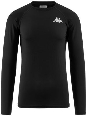 KAPPA4SKIN KOMBAT VURBAT - Skin T-ShirtsTop - Top - Man - BLACK