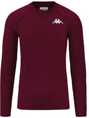 KAPPA4SKIN KOMBAT VURBAT - Skin T-ShirtsTop - Top - Man - RED GRANATA