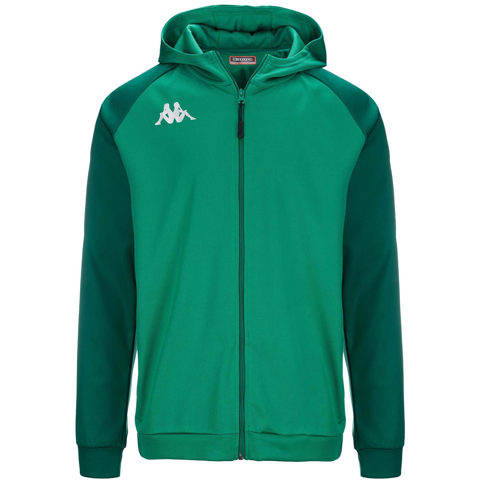 KAPPA4SOCCER TORTONA - Fleece - Jacket - Man - GREEN BOSPHORUS-GREEN GALAPAGOS