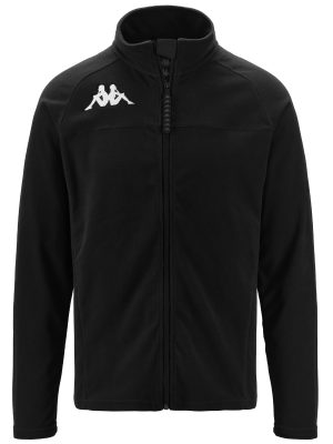 6CENTO 687FZ - Fleece - Jacket - Unisex - BLACK LT-BLACK