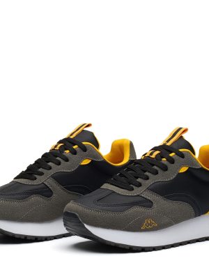 LOGO    ARVIKA - Sneakers - Low Cut - Man - GREY GRANITE-BLACK CARBON