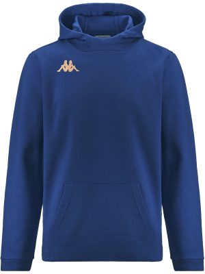 KAPPA4FOOTBALL GIORDI - Fleece - Hoodie - Man - BLUE SAPPHIRE