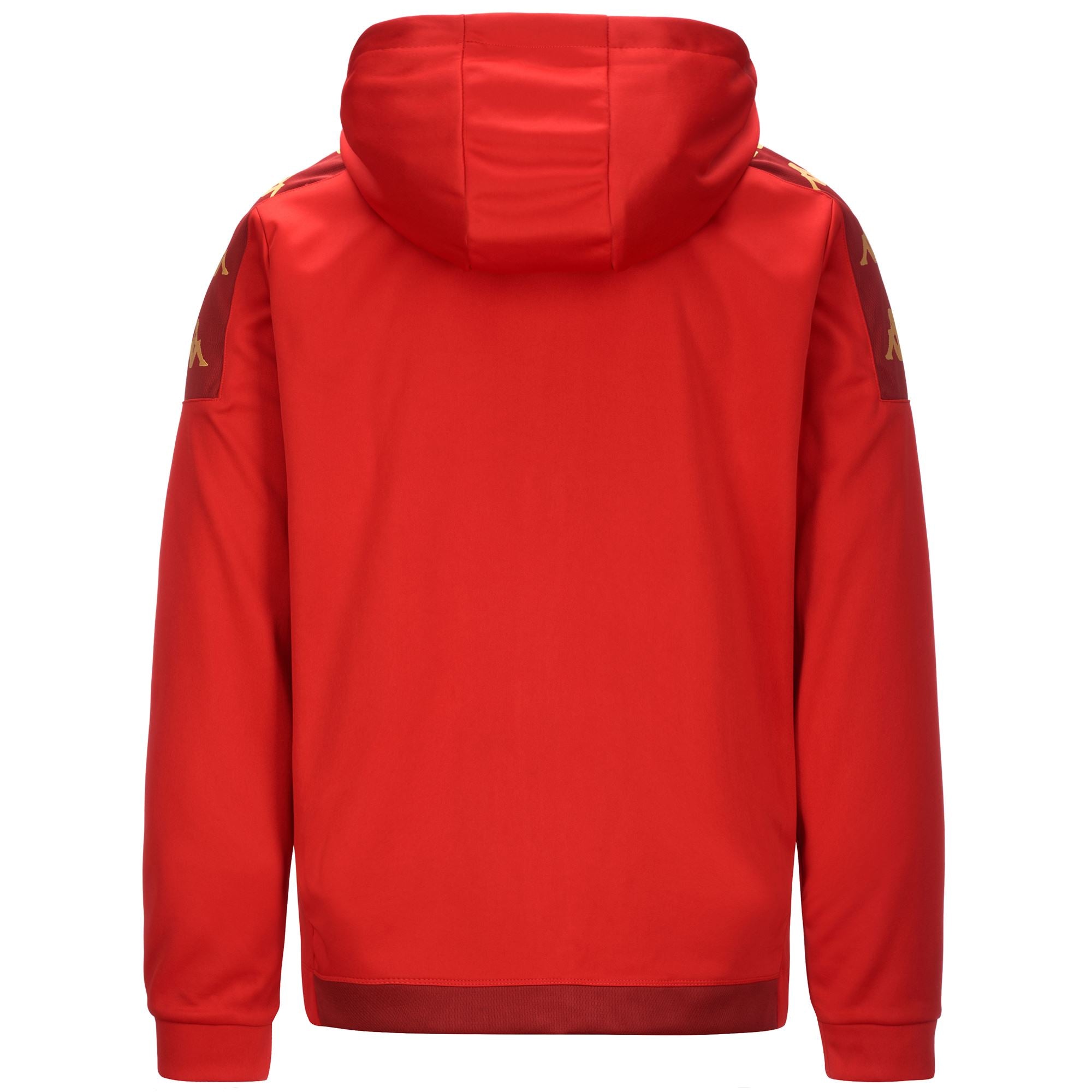 KAPPA4FOOTBALL GREVOLO - Fleece - Hoodie Full Zip - Man - RED-RED DK DAHLIA - Image 3
