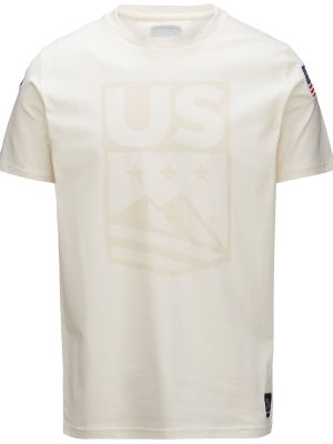 AYBA2 SKUD US - T-ShirtsTop - T-Shirt - Unisex - WHITE COCONUT