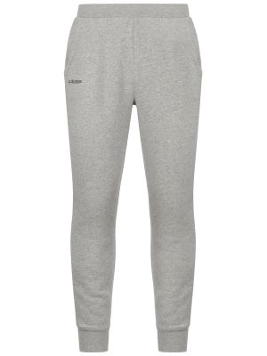 LOGO GEO OR - Pants - Sport Trousers - Man - GREY MD MEL-BLACK