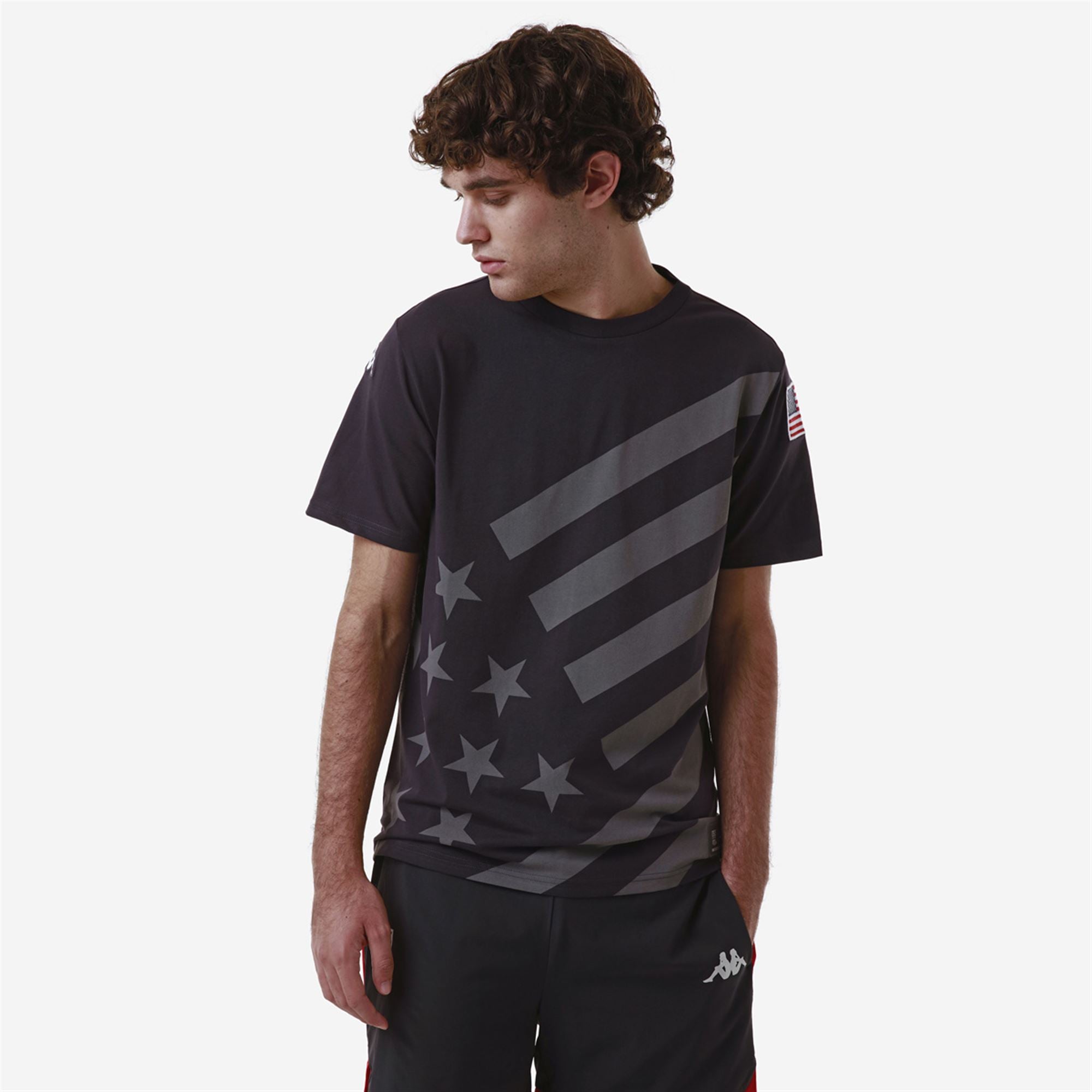 AYBA2 FLAG US - T-ShirtsTop - T-Shirt - Unisex - GREY IRON DK - Image 2