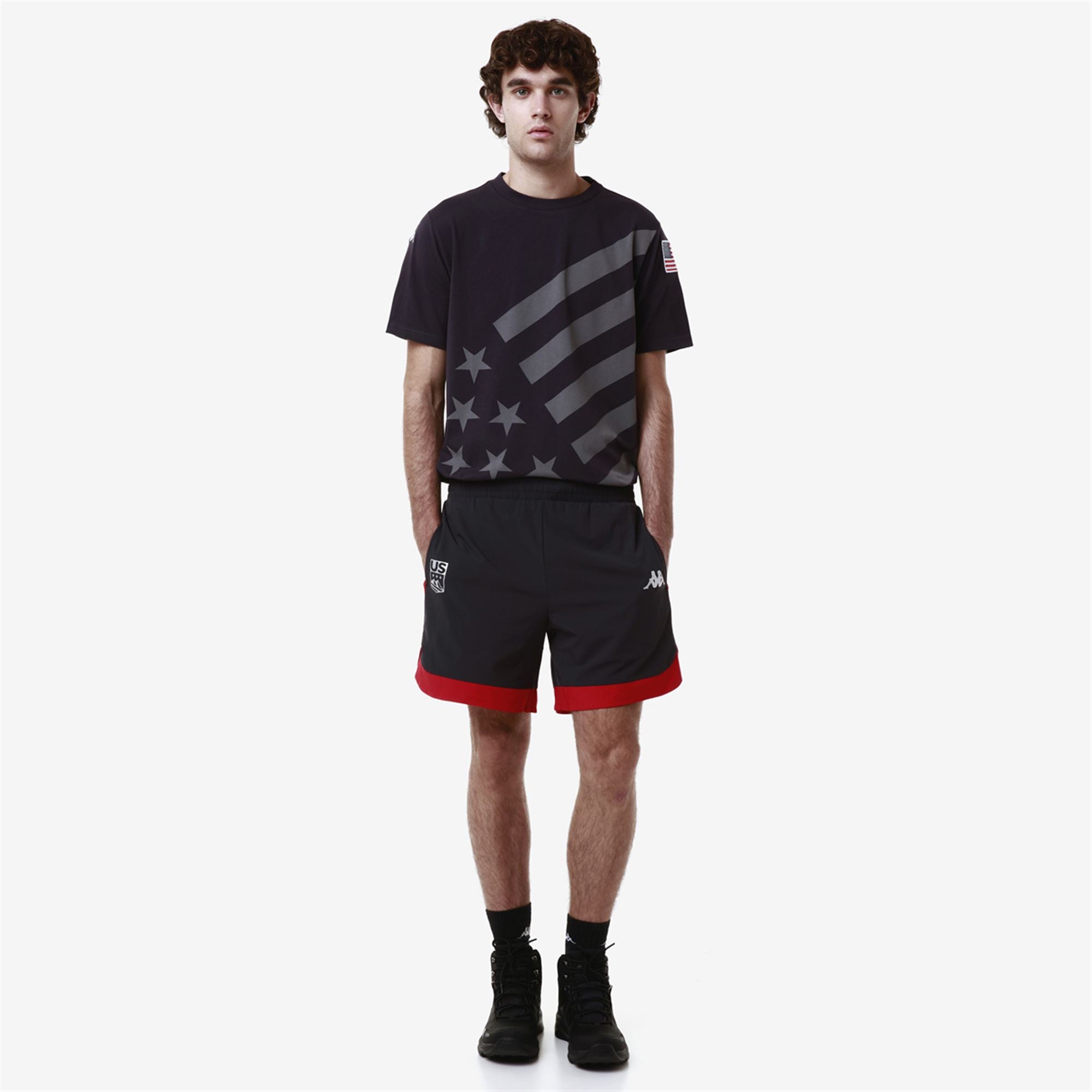 AYBA2 FLAG US - T-ShirtsTop - T-Shirt - Unisex - GREY IRON DK - Image 5