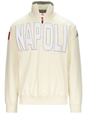 EROI NAPOLI - Fleece - Jumper - Man - WHITE TOFU