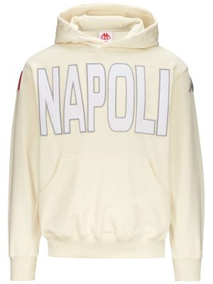 EROI HOODIE NAPOLI - Fleece - Jumper - Man - WHITE TOFU