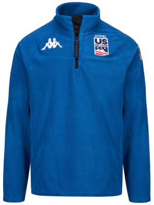 818 US - Fleece - Jumper - Unisex - Blue Deep Water