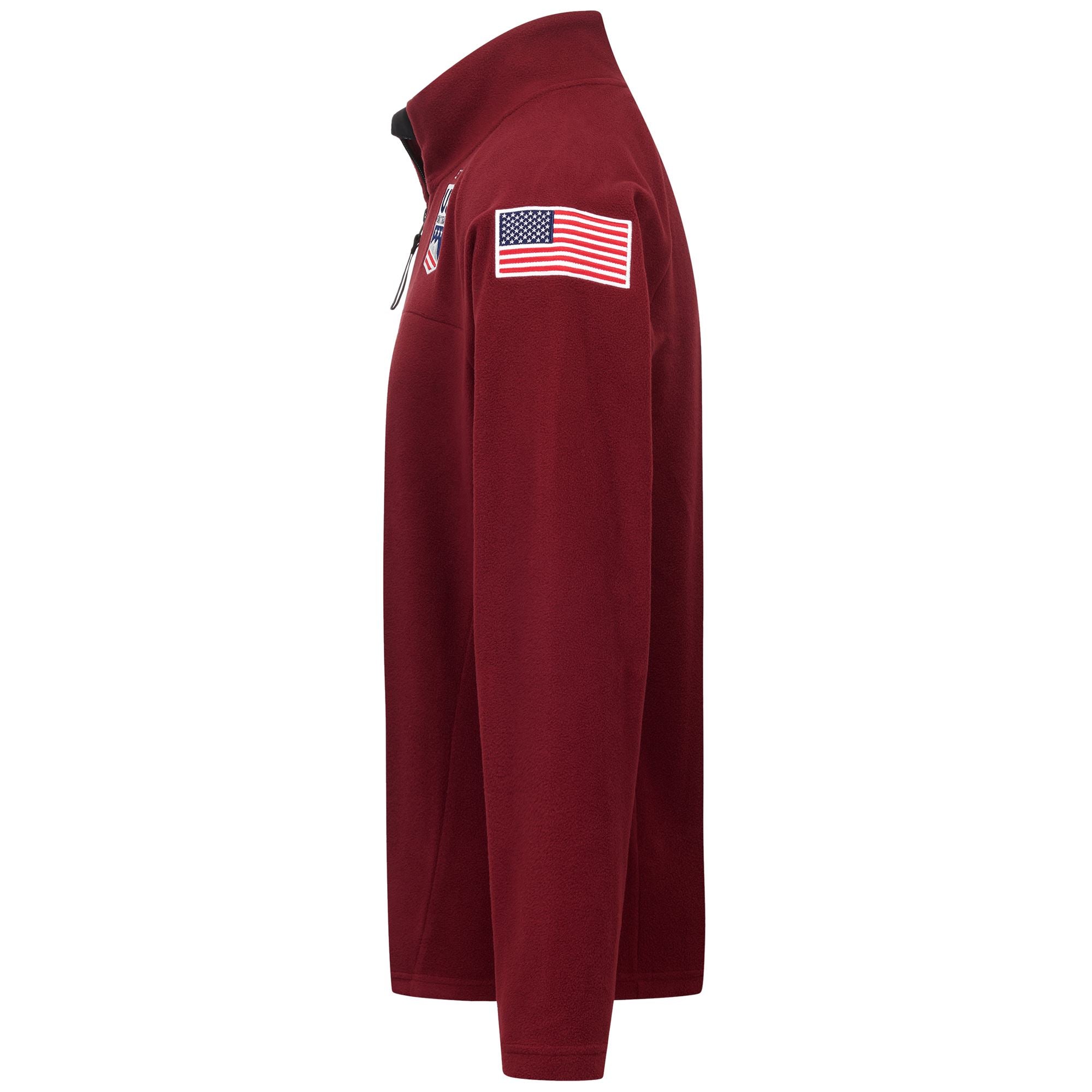 818 US - Fleece - Jumper - Unisex - Red Pomegranate - Image 2