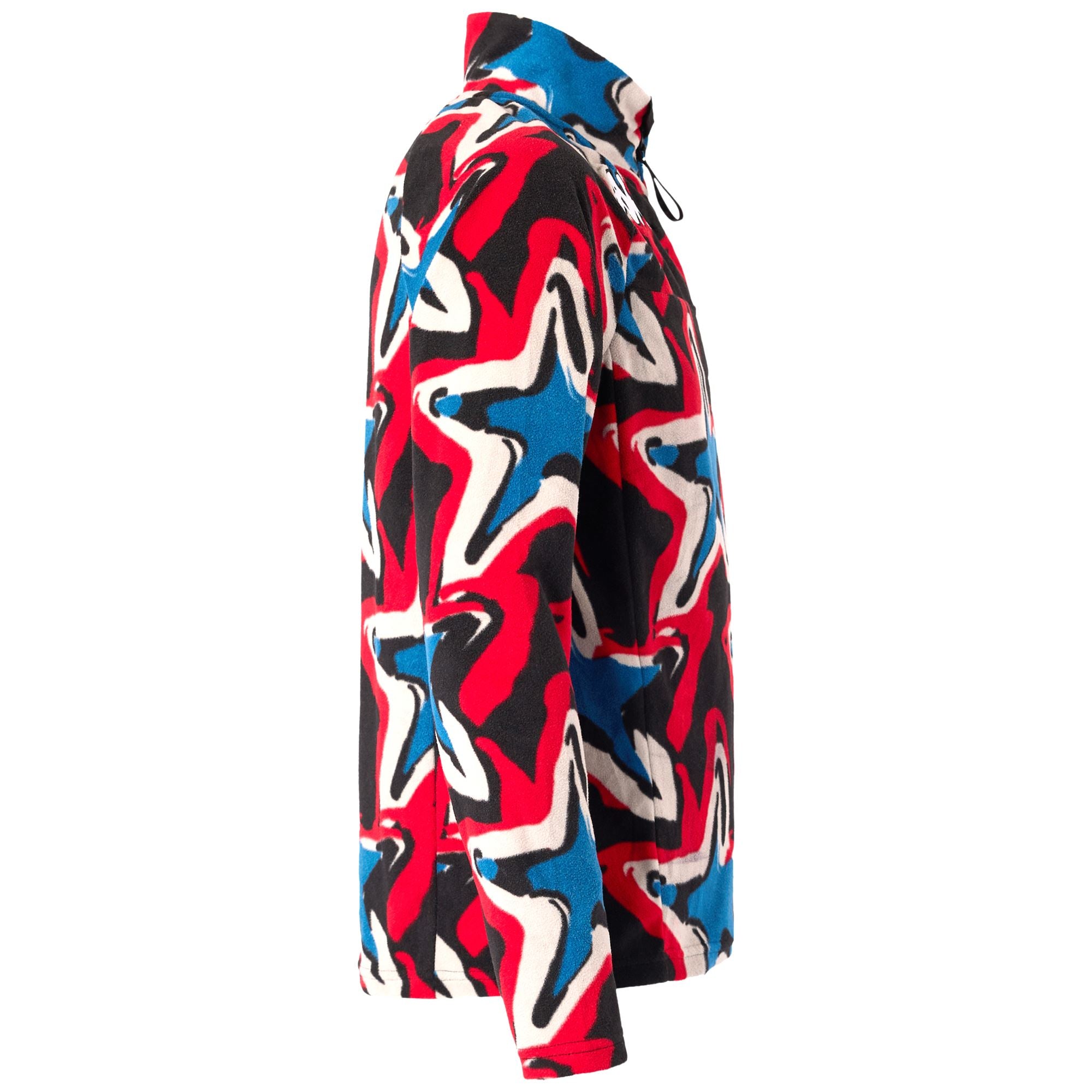 8CENTO 818G US - Fleece - Jumper - Man - BLACK-RED-GREY LT-LEAD-BLUE AVIO - Image 2