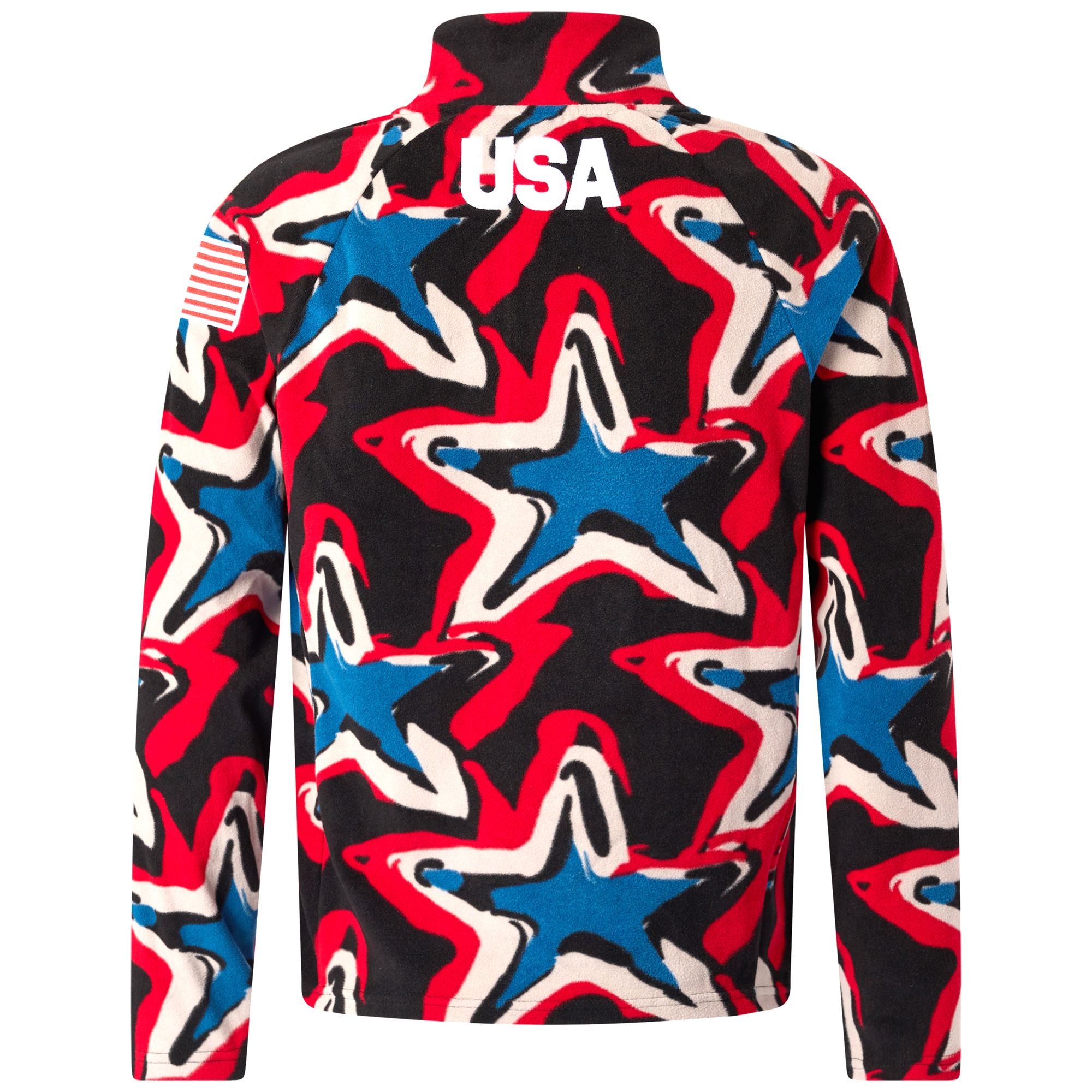 8CENTO 818G US - Fleece - Jumper - Man - BLACK-RED-GREY LT-LEAD-BLUE AVIO - Image 3