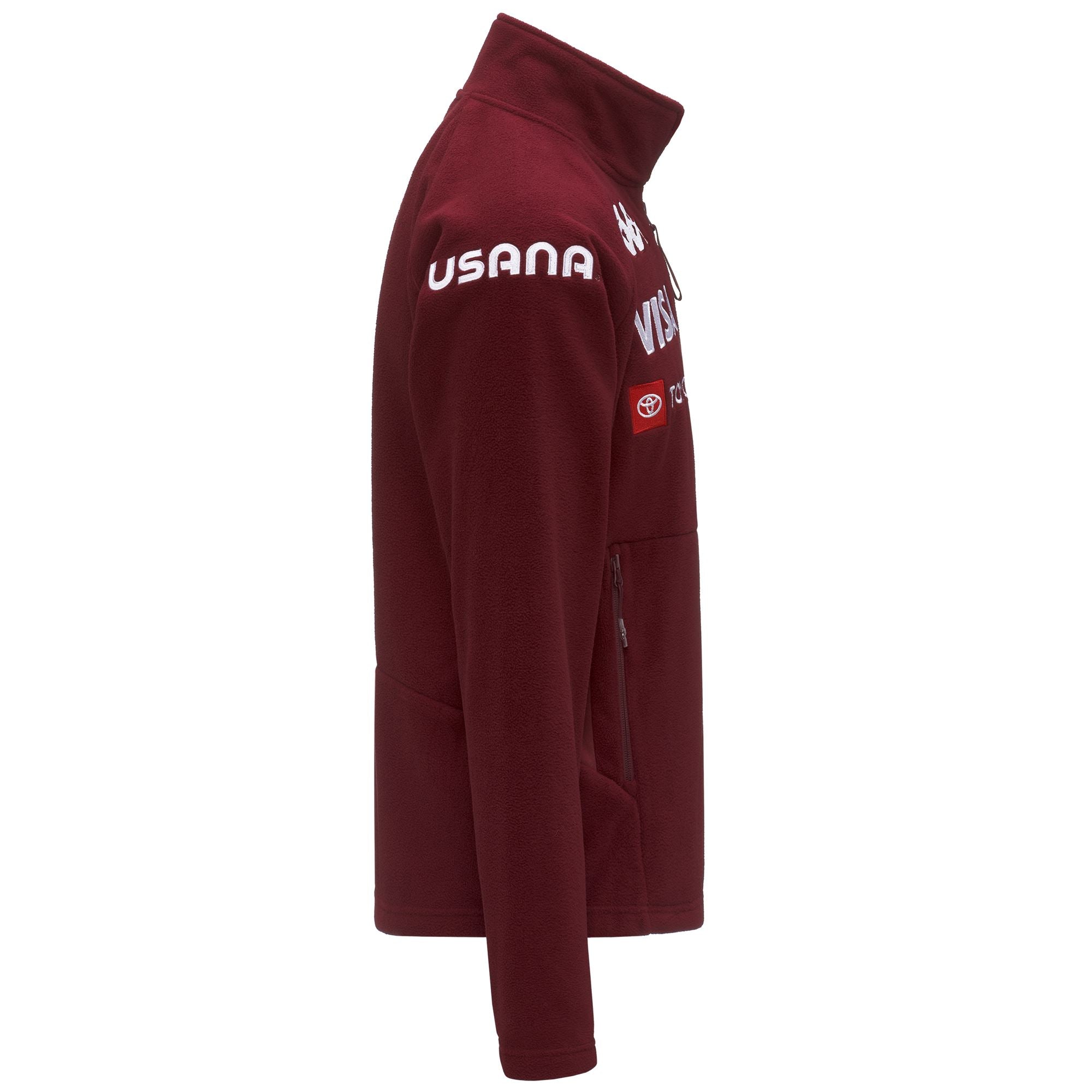 687C US - Fleece - Jacket - Man - Red Pomegranate - Image 2