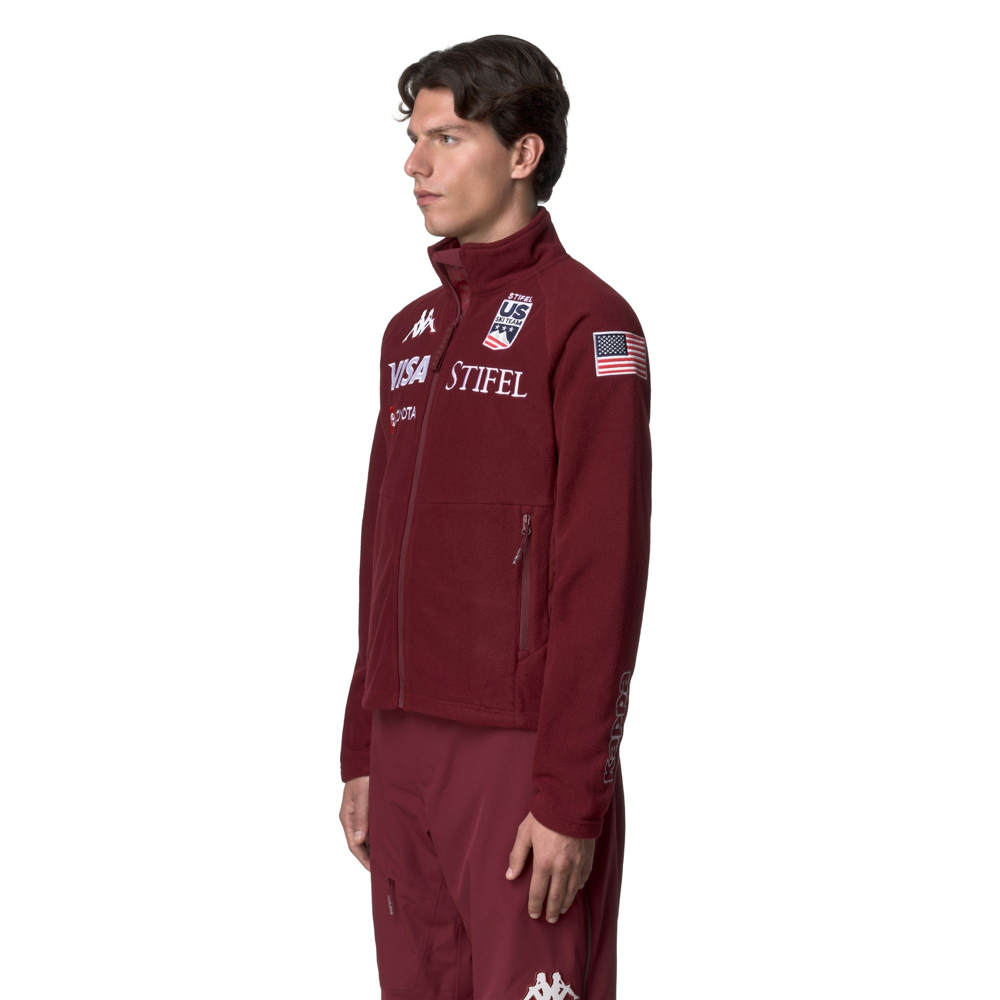 687C US - Fleece - Jacket - Man - Red Pomegranate - Image 5