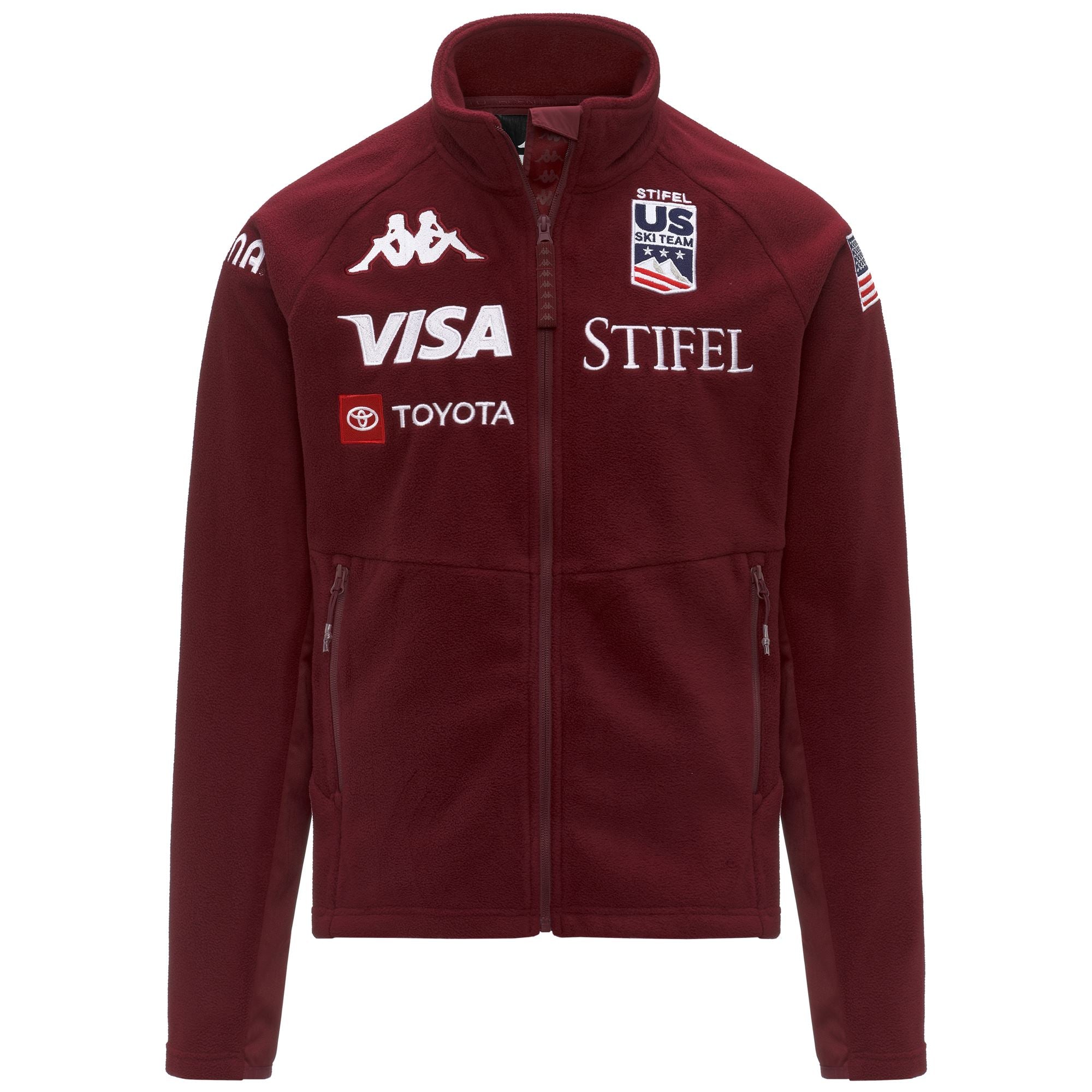 687C US - Fleece - Jacket - Man - Red Pomegranate