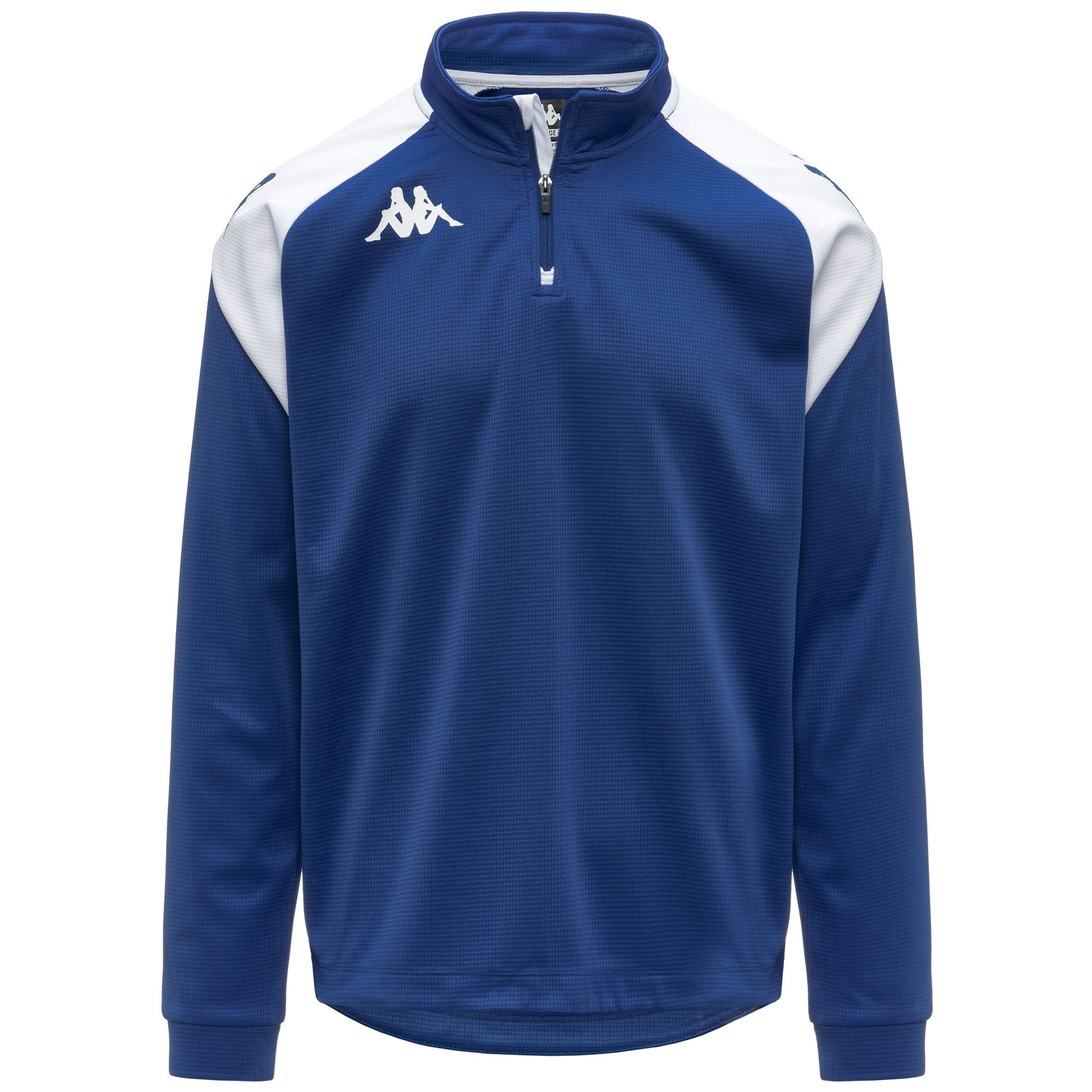 KAPPA4FOOTBALL LOVATO - Fleece - Jumper - Man - BLUE SAPPHIRE-WHITE