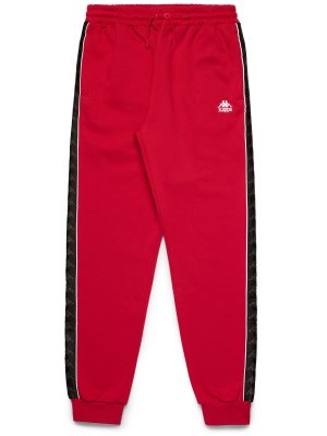 222 BANDA ALANZ 4 - Pants - Sport Trousers - Man - RED RACING-BLACK-WHITE