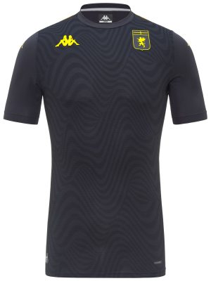 KOMBAT PRO 2026 GK GENOA - Active Jerseys - Shirt - Man - GREY SHADOW-YELLOW DANDELION