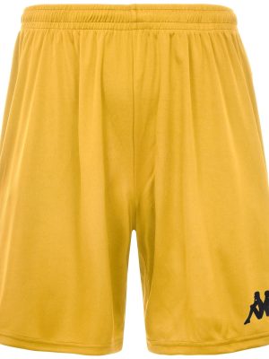 KAPPA4FOOTBALL BORGO - Shorts - Sport  Shorts - Man - YELLOW CHROME