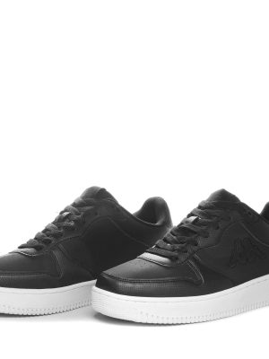 LOGO MASERTA - Sneakers - Low Cut - Unisex - BLACK-WHITE