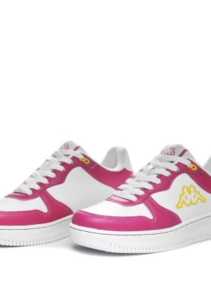 LOGO MASERTA - Sneakers - Low Cut - Unisex - WHITE-VIOLET