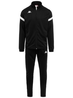KAPPA4FOOTBALL DALCITO - Sport Suits - TRACKSUIT - Man - BLACK-WHITE