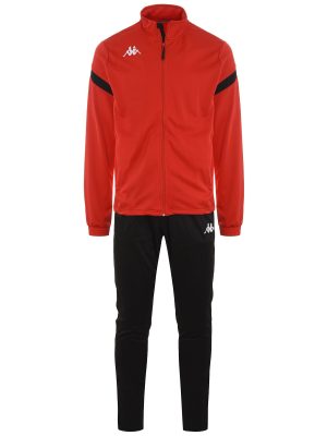 KAPPA4FOOTBALL DALCITO - Sport Suits - TRACKSUIT - Man - RED-BLACK