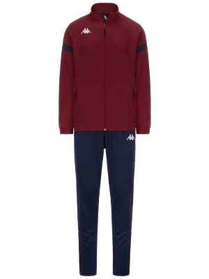 KAPPA4FOOTBALL DALCITO - Sport Suits - TRACKSUIT - Man - RED GRANATA-BLUE MARINE