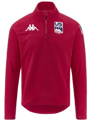 6CENTO 687B US - Fleece - Jumper - Unisex - RED RACING