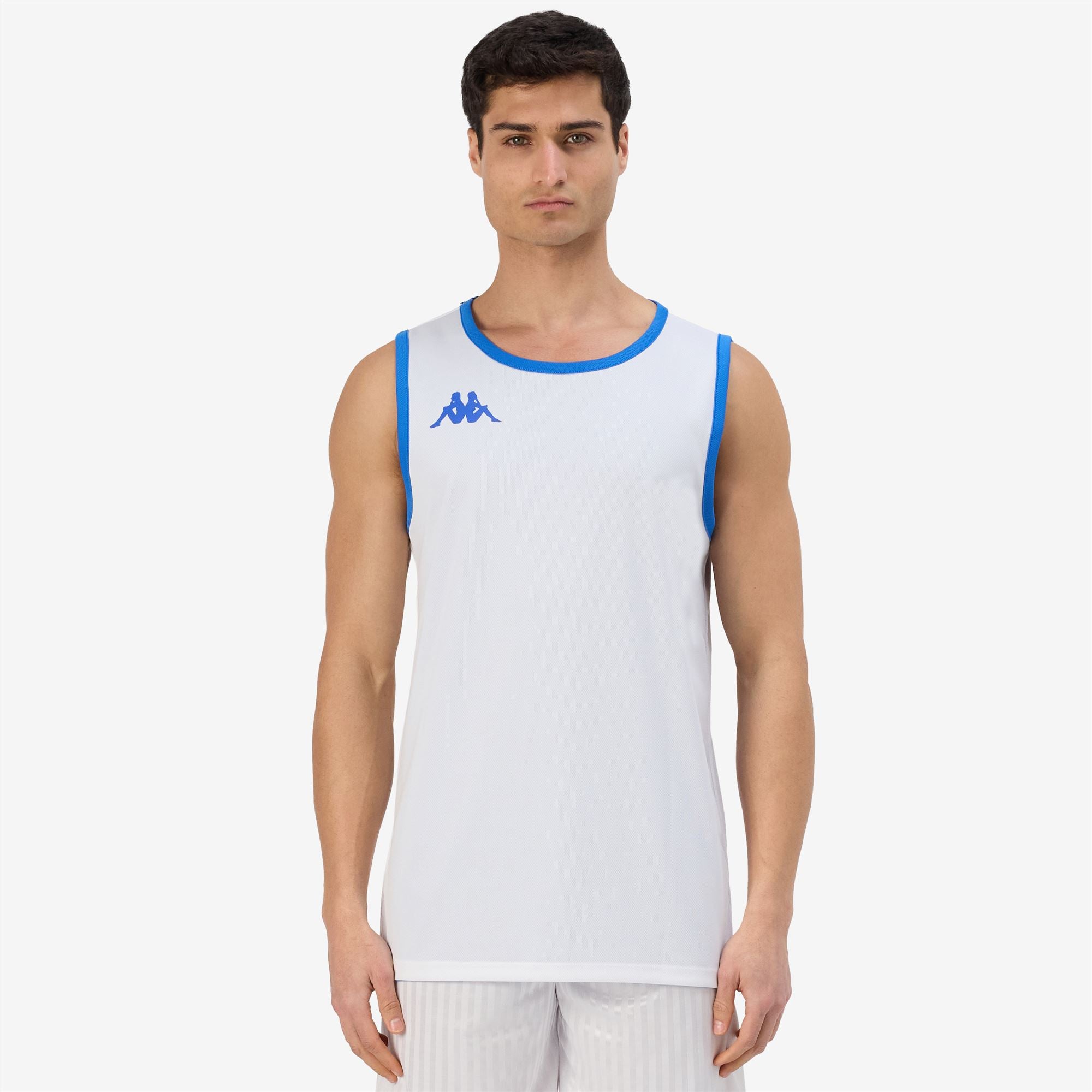 KAPPA4BASKET DANCOSI - SETS - Shorts / Tank - Man - BLUE-WHITE - Image 4