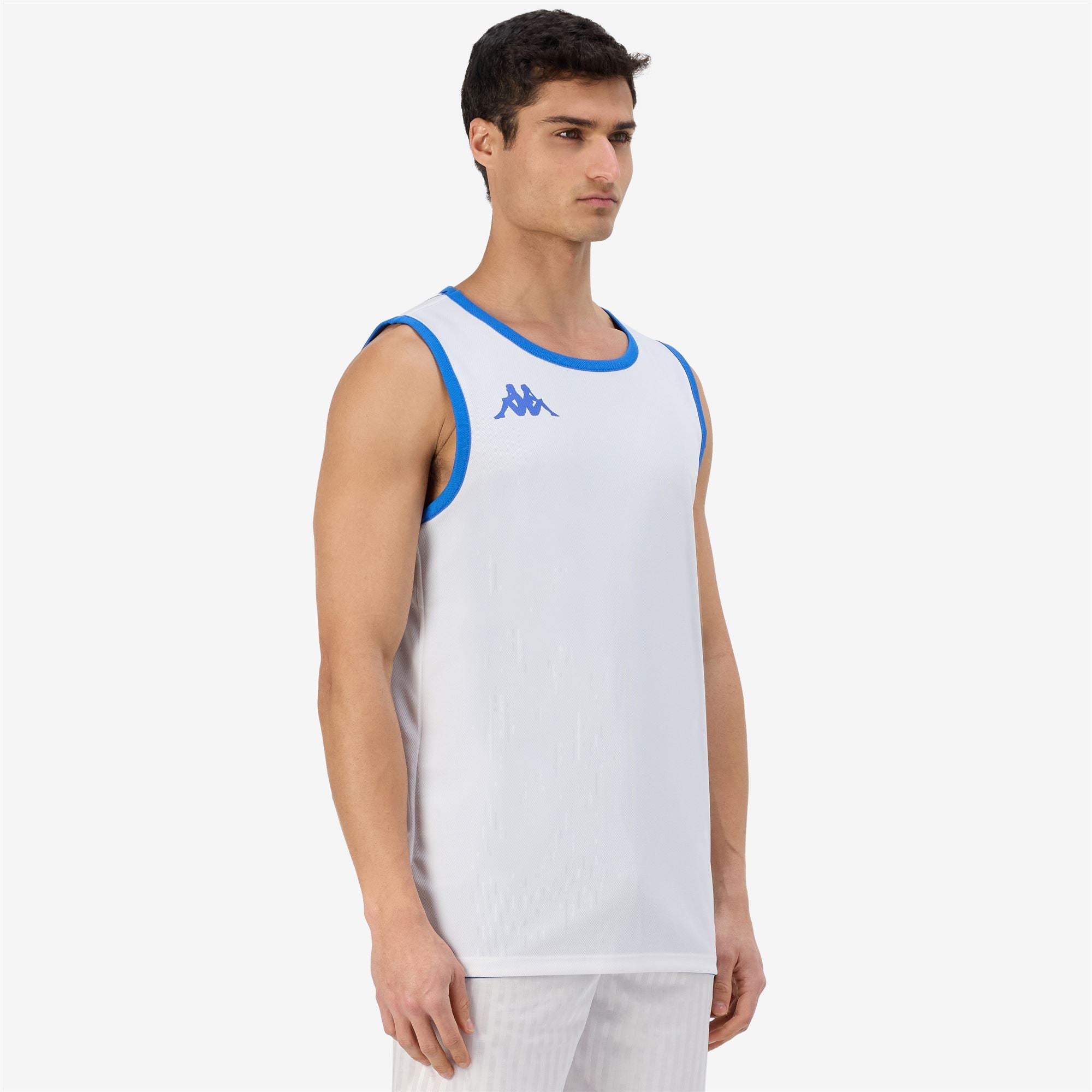 KAPPA4BASKET DANCOSI - SETS - Shorts / Tank - Man - BLUE-WHITE - Image 5