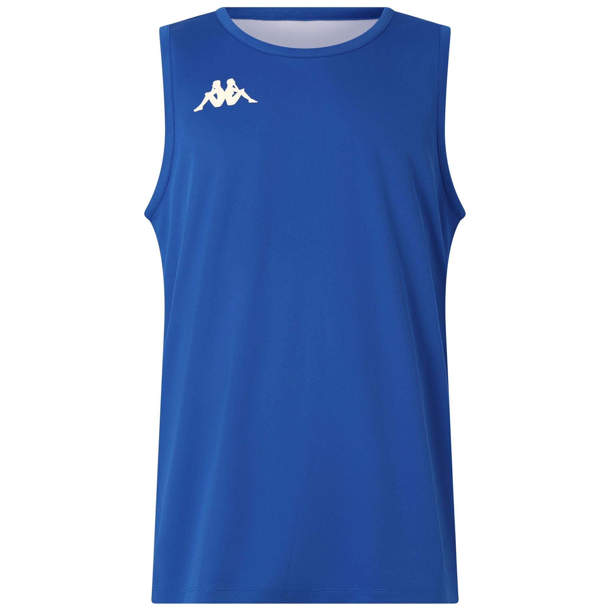 KAPPA4BASKET DANCOSI - SETS - Shorts / Tank - Man - BLUE-WHITE