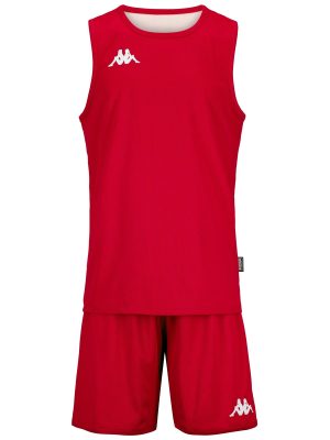 KAPPA4BASKET DANCOSI - SETS - Shorts / Tank - Man - RED-WHITE