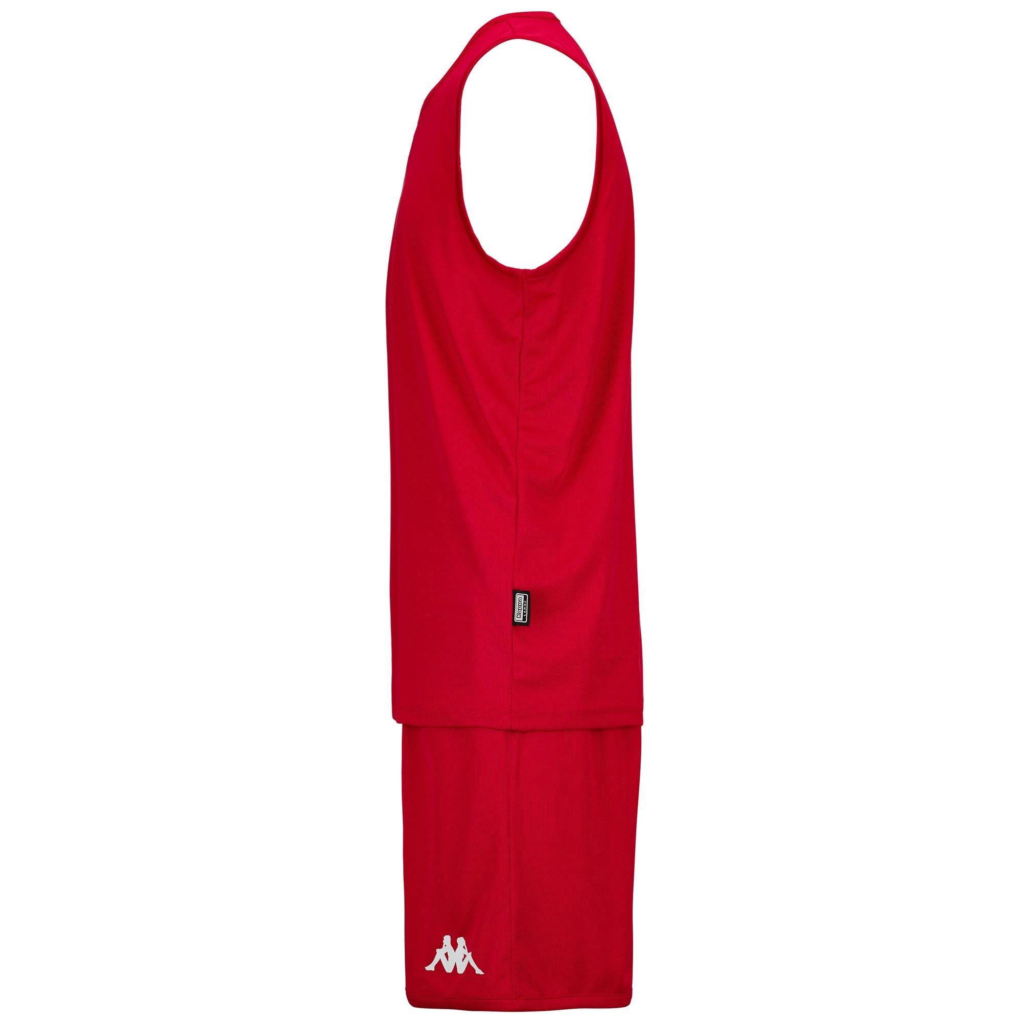 KAPPA4BASKET DANCOSI - SETS - Shorts / Tank - Man - RED-WHITE - Image 2