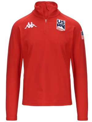 6CENTO 687BK US - Fleece - Jacket - Unisex - RED RACING
