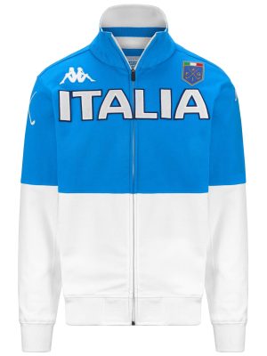 EROI JKT ITALIA FIG - Fleece - Jacket - Man - AZURE-WHITE