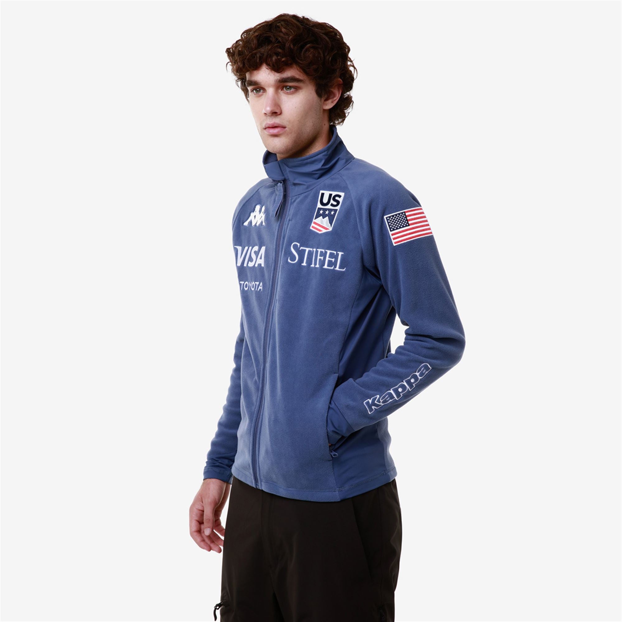 6CENTO 687 US - Fleece - Jacket - Man - BLUE FIORD - Image 3