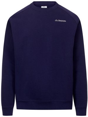 LOGO REWIND OR - Fleece - Jumper - Man - BLUE MARITIME