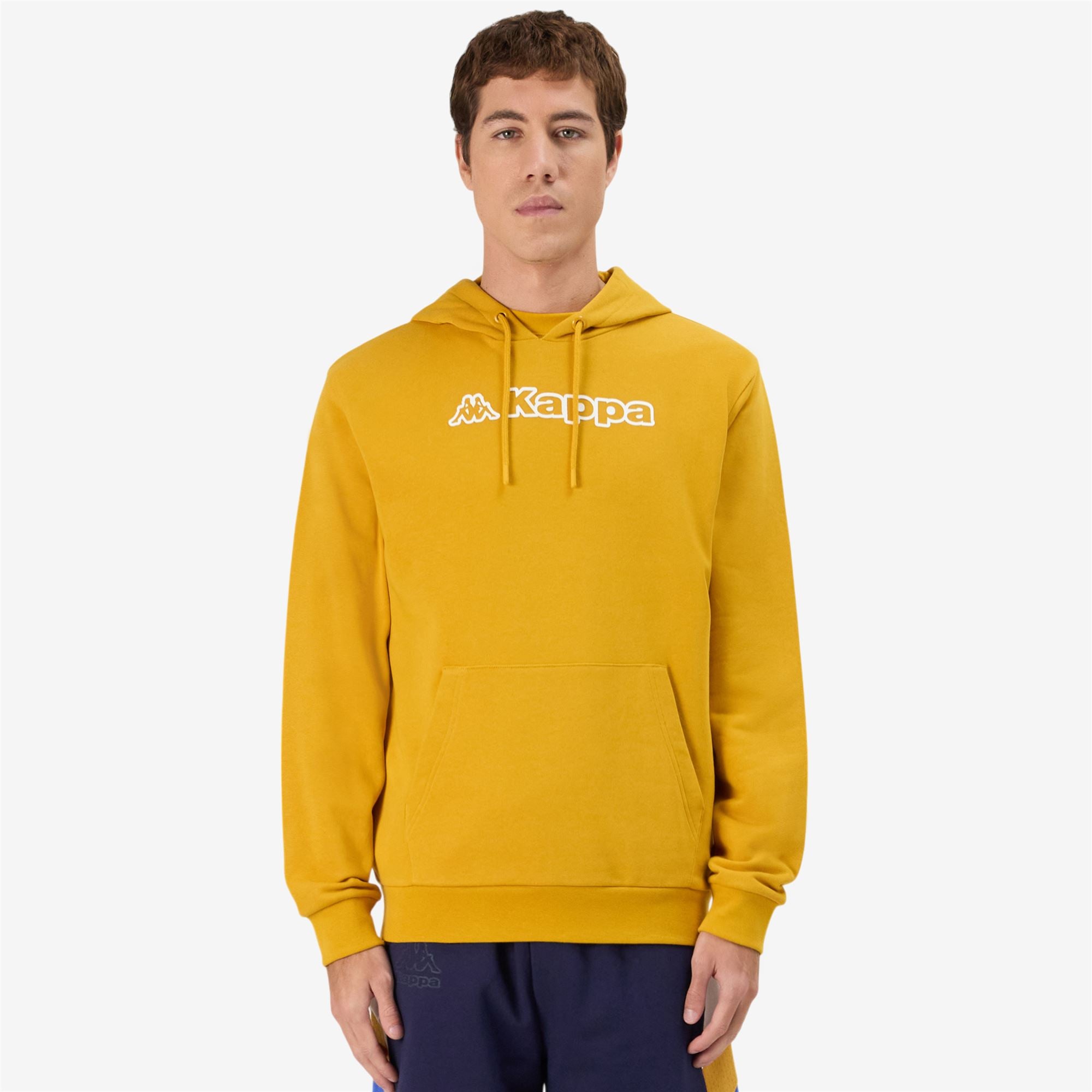 LOGO FEMMO - Fleece - Hoodie - Man - YELLOW GOLDEN - Image 4