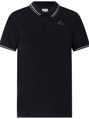 LOGO KORPO EZIO 2 - Polo Shirts - Polo - Man - BLACK-GREY SMOKED-WHITE